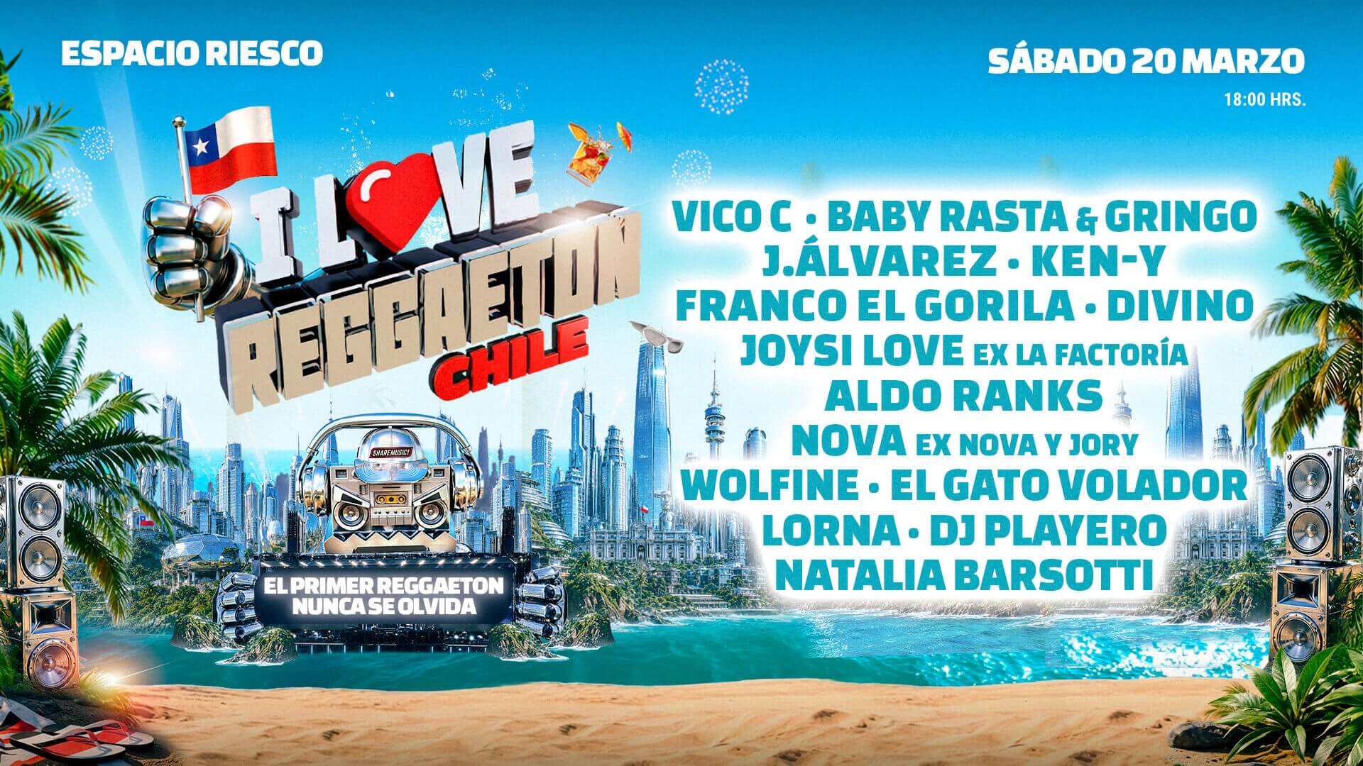 I Love Reggaeton Chile 2027
